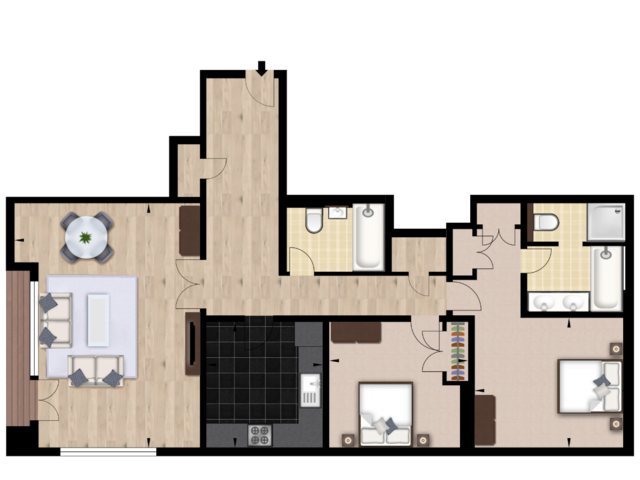 Canary wharf floor plan