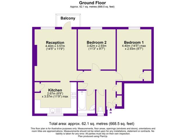 The crest floor plan