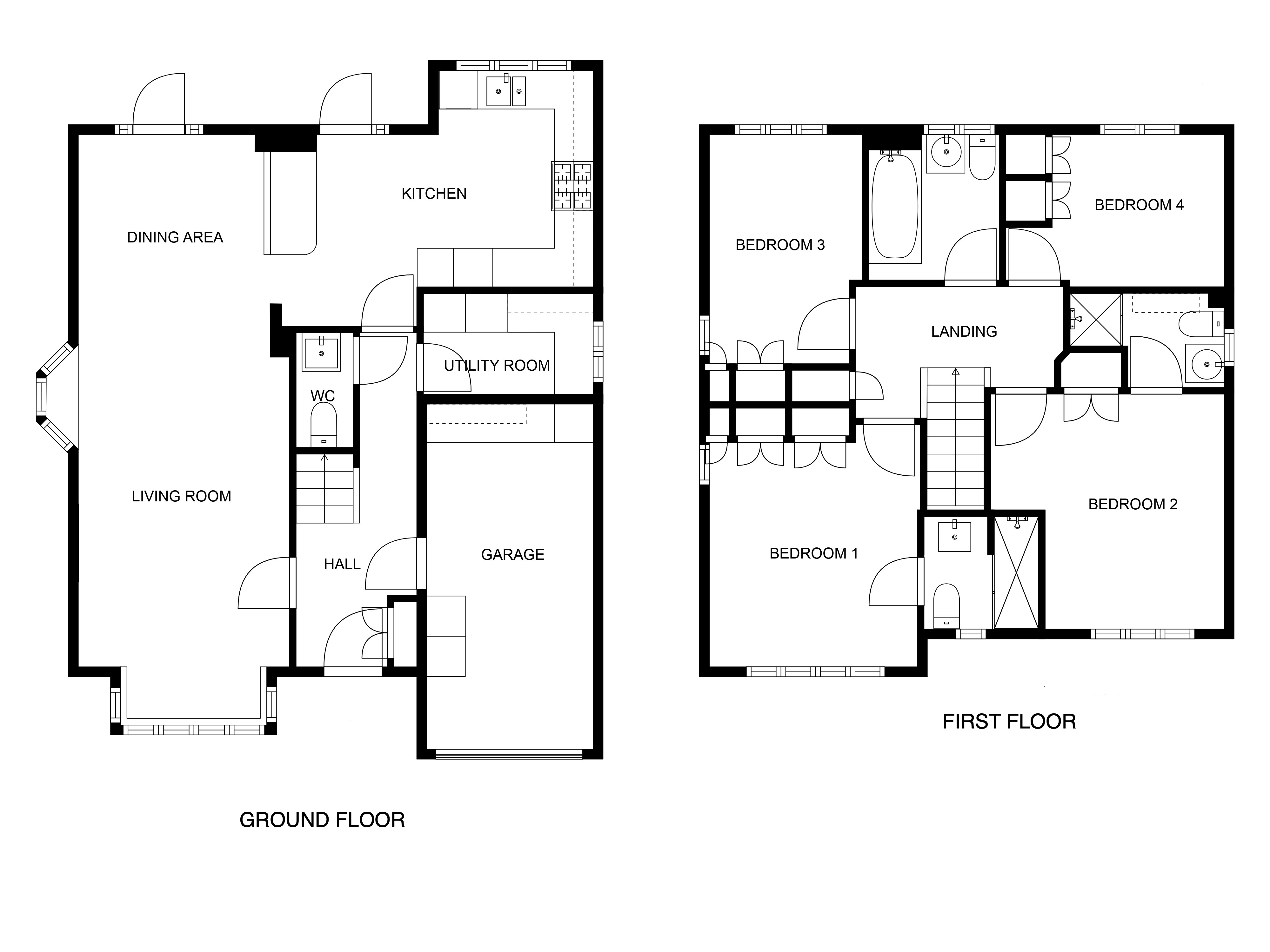 Manor Farm Close, Lympne, Kent floorplan