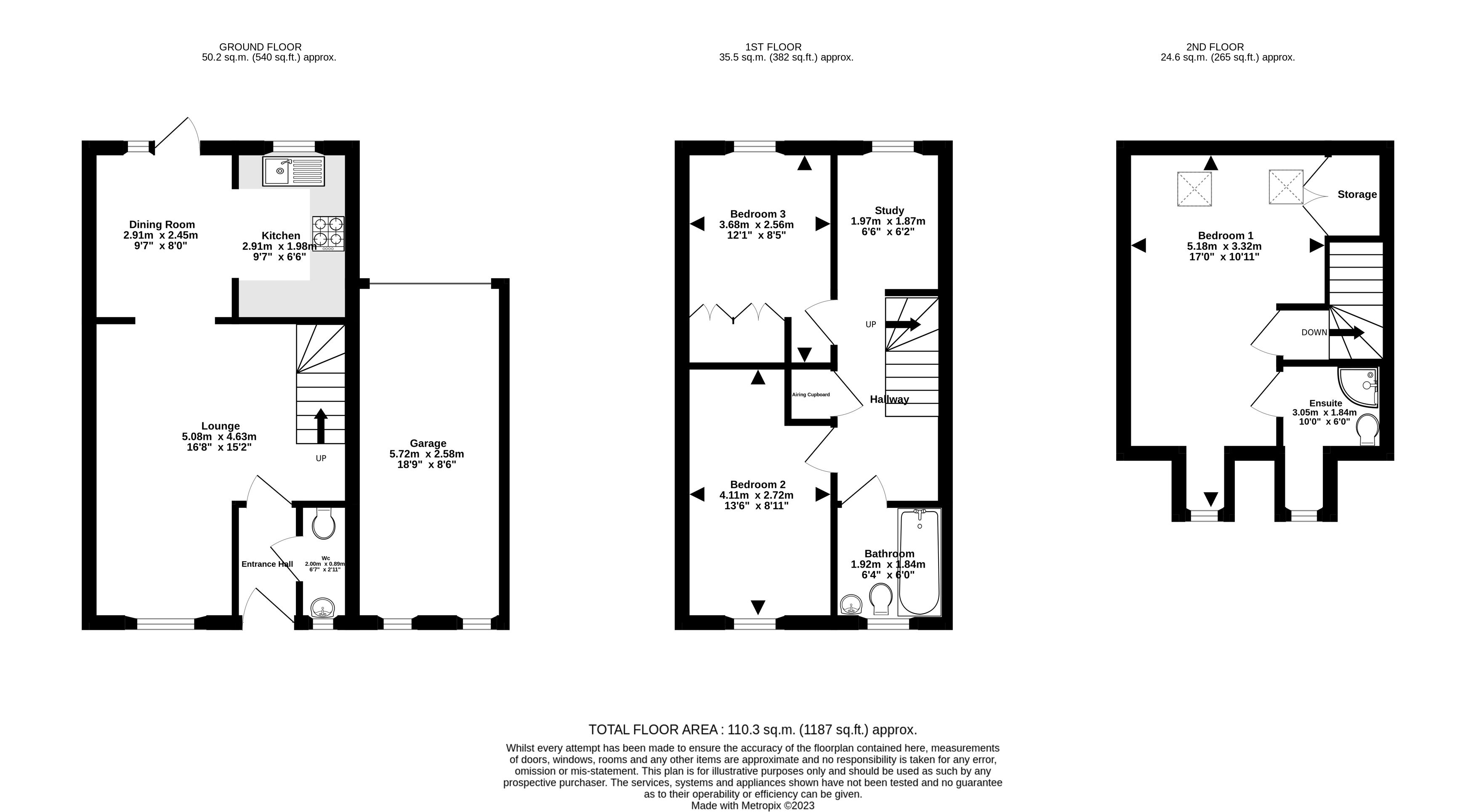 £389,950 3 bed Terraced House Portishead
