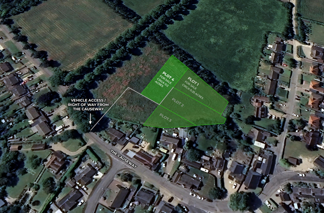 Plot 4, Land on the west side of, The Causeway, Toppesfield, Halstead