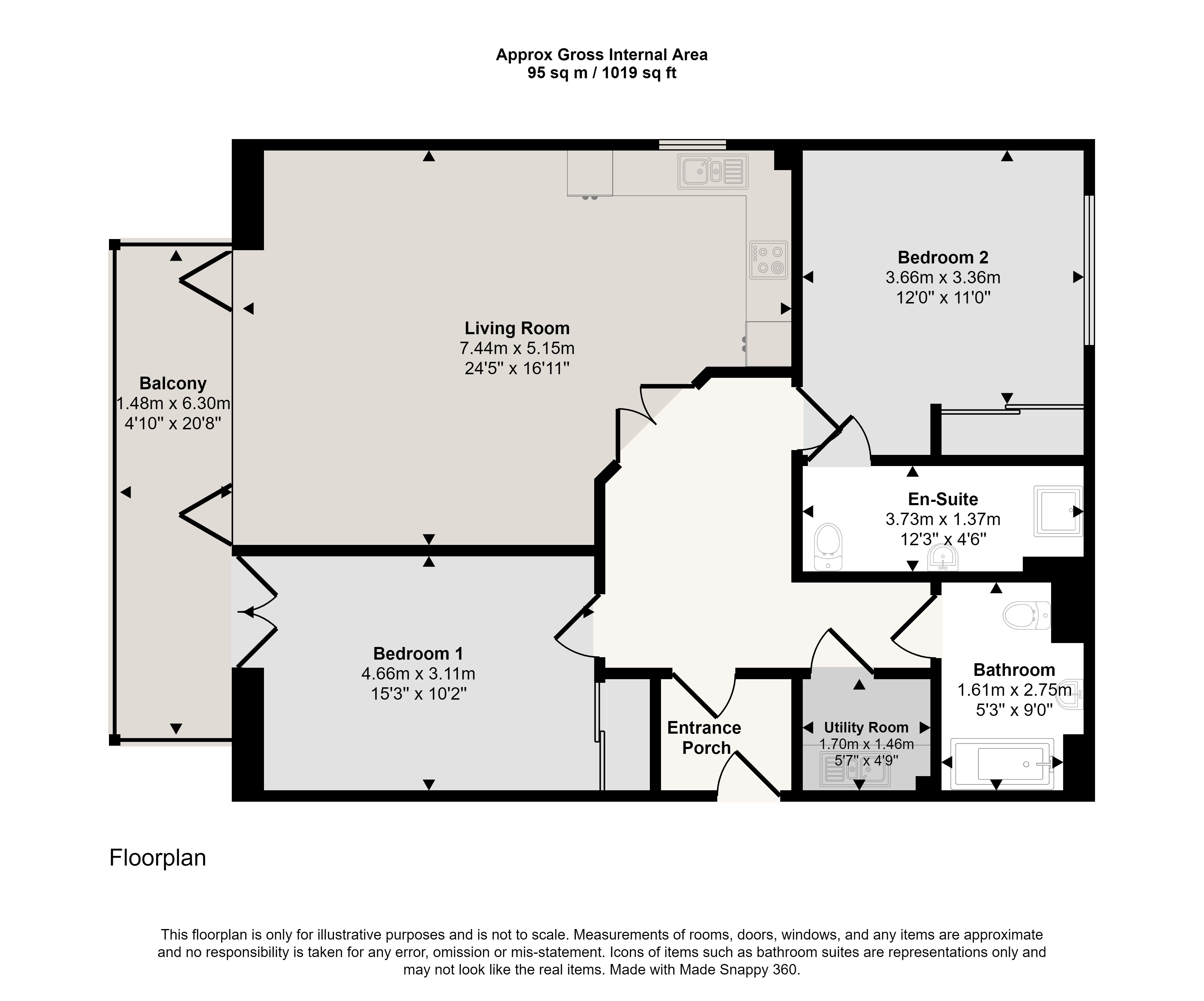 Olivia Court, Court Road, Hythe, Kent floorplan