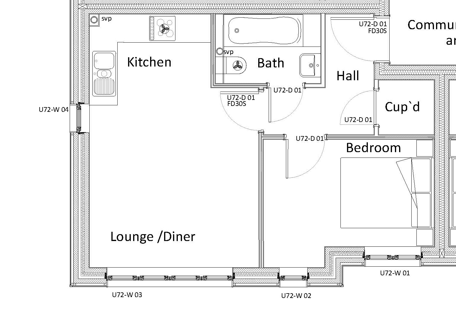 Plot 76, The Sands, St Marys Bay, Kent floorplan