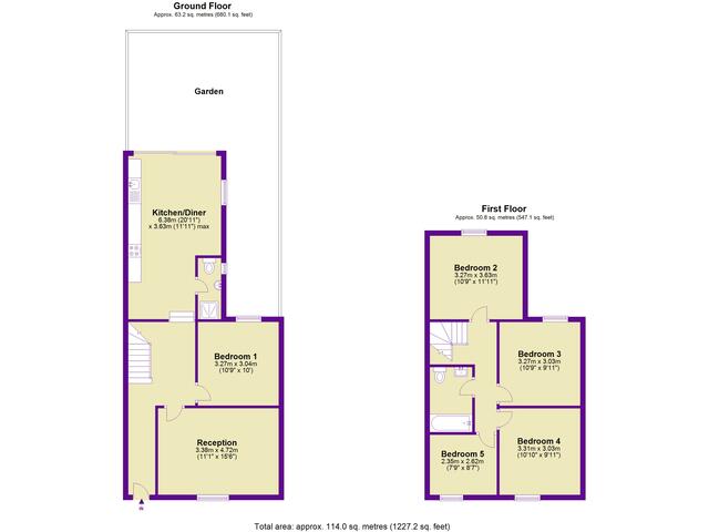 Friary Road floorplan