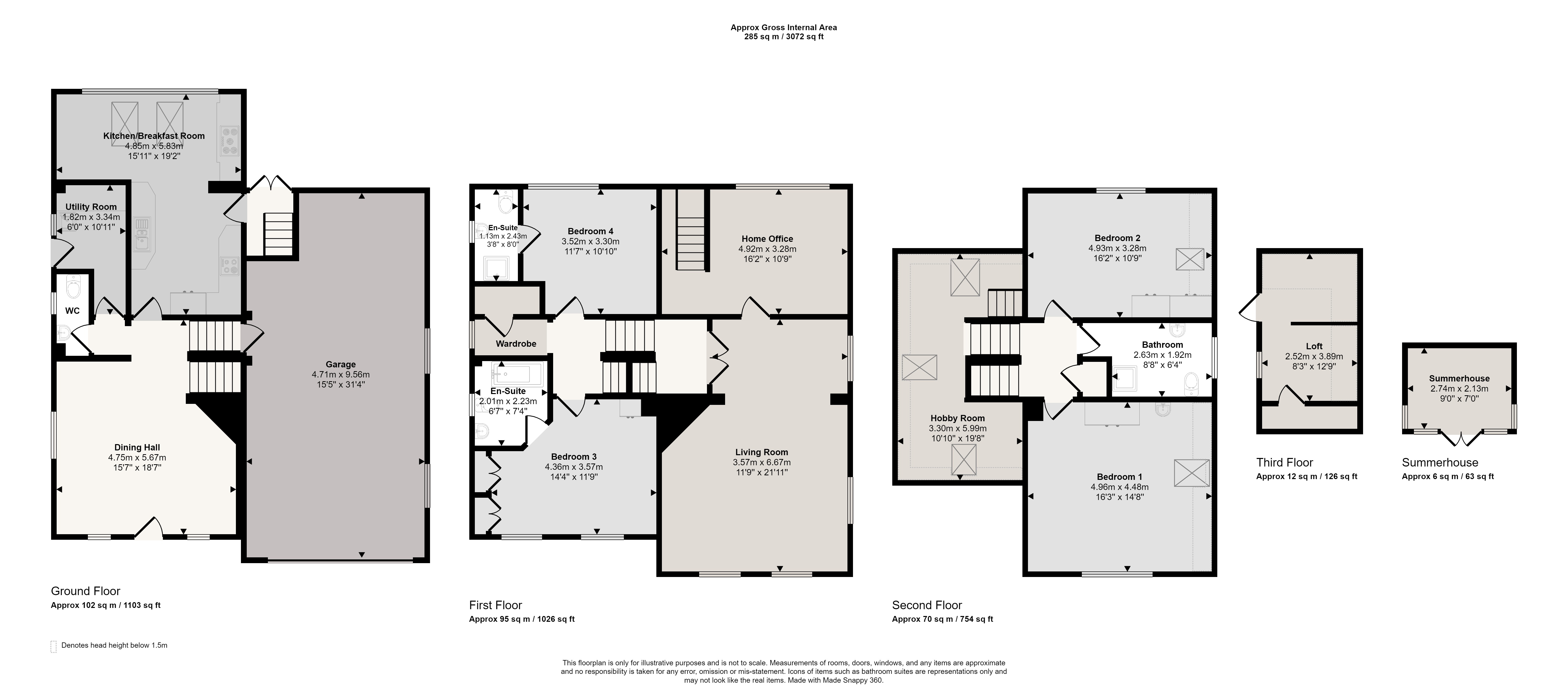 Hillcrest Road, Hythe, Kent floorplan