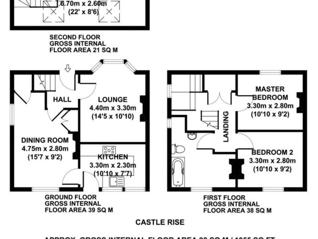 Floorplan - Castle Rise