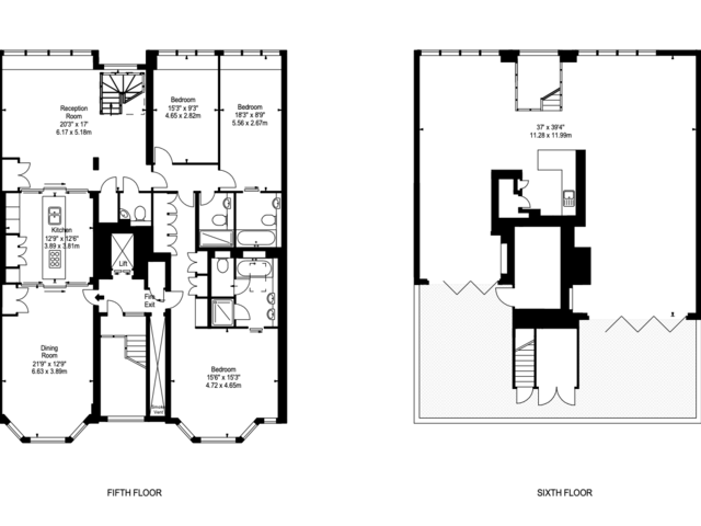 Penthouse Floor Plan