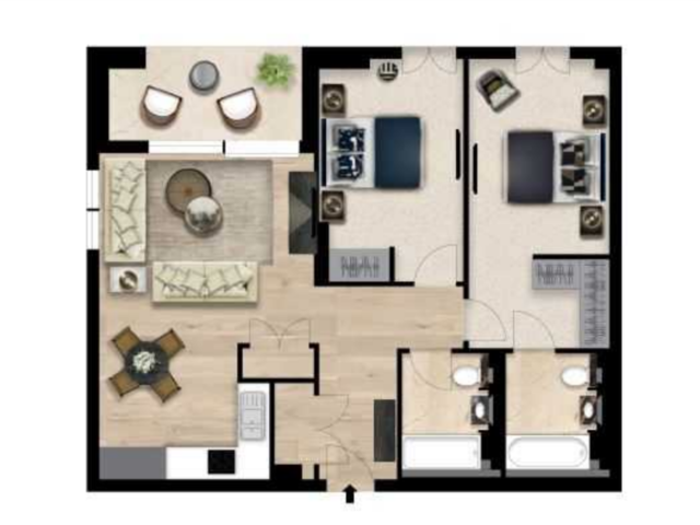 Flat 38 Garrett Mansions