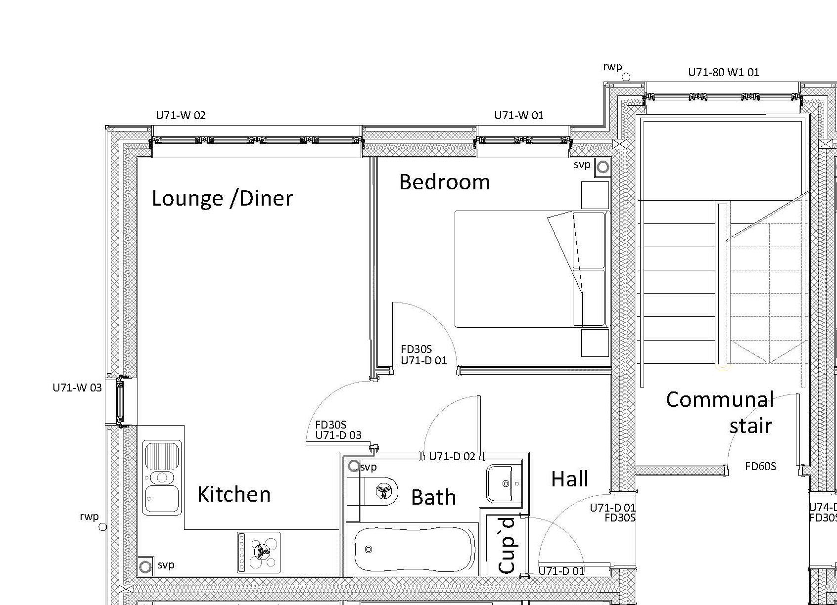 Plot 71, The Sands, St Marys Bay, Kent floorplan