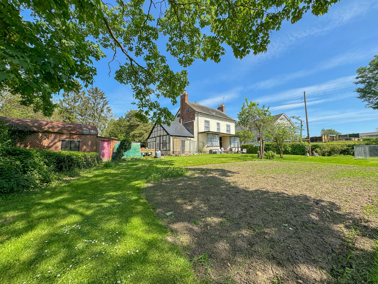 Rear garden