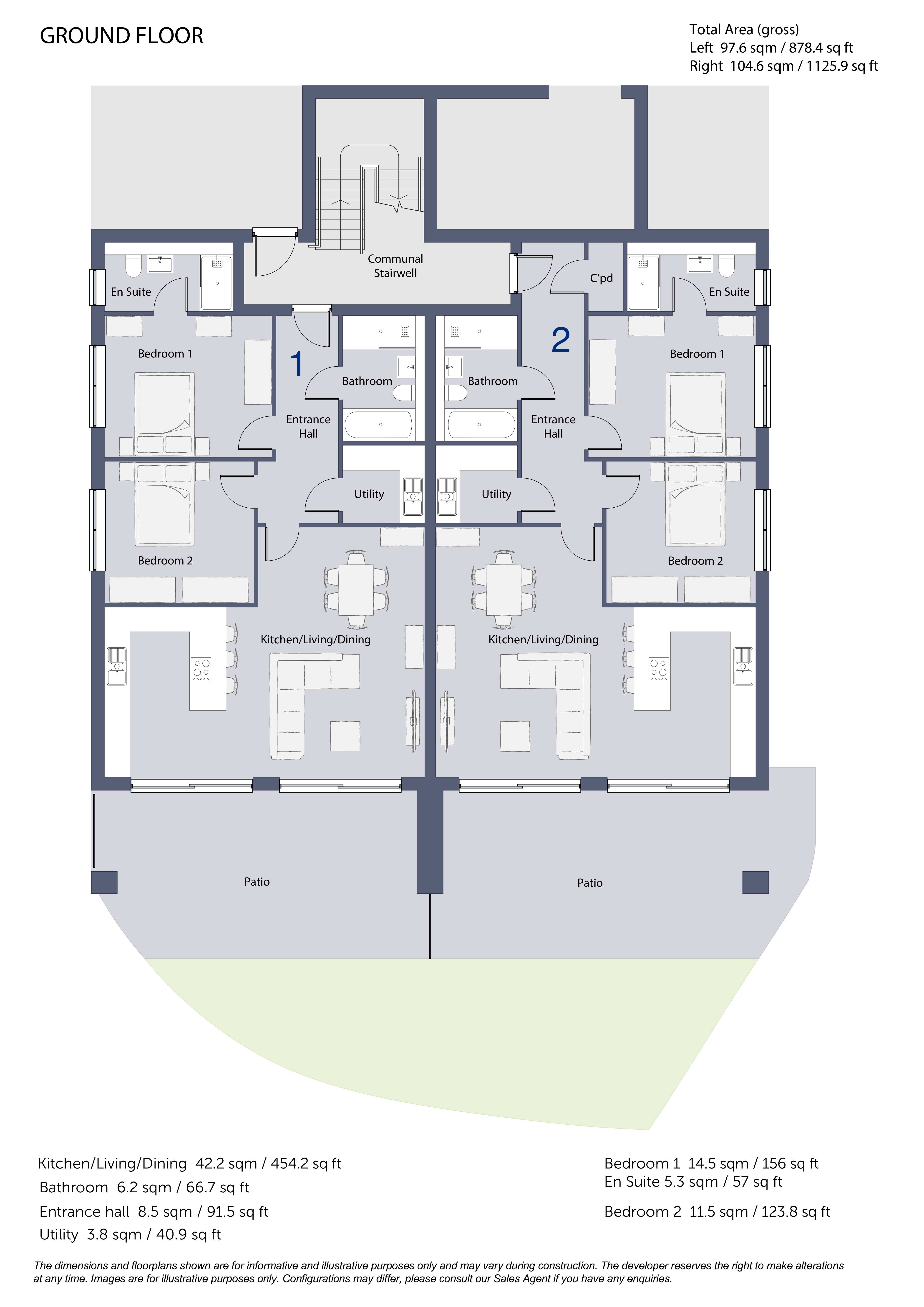 2 Coast House, Sandgate, Kent floorplan