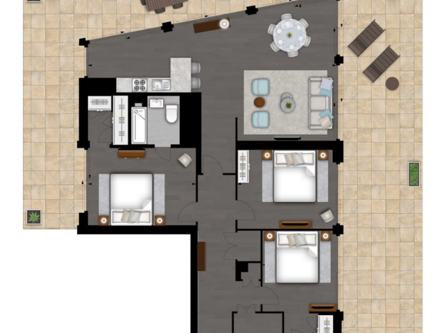 Penthouse Floor Plan